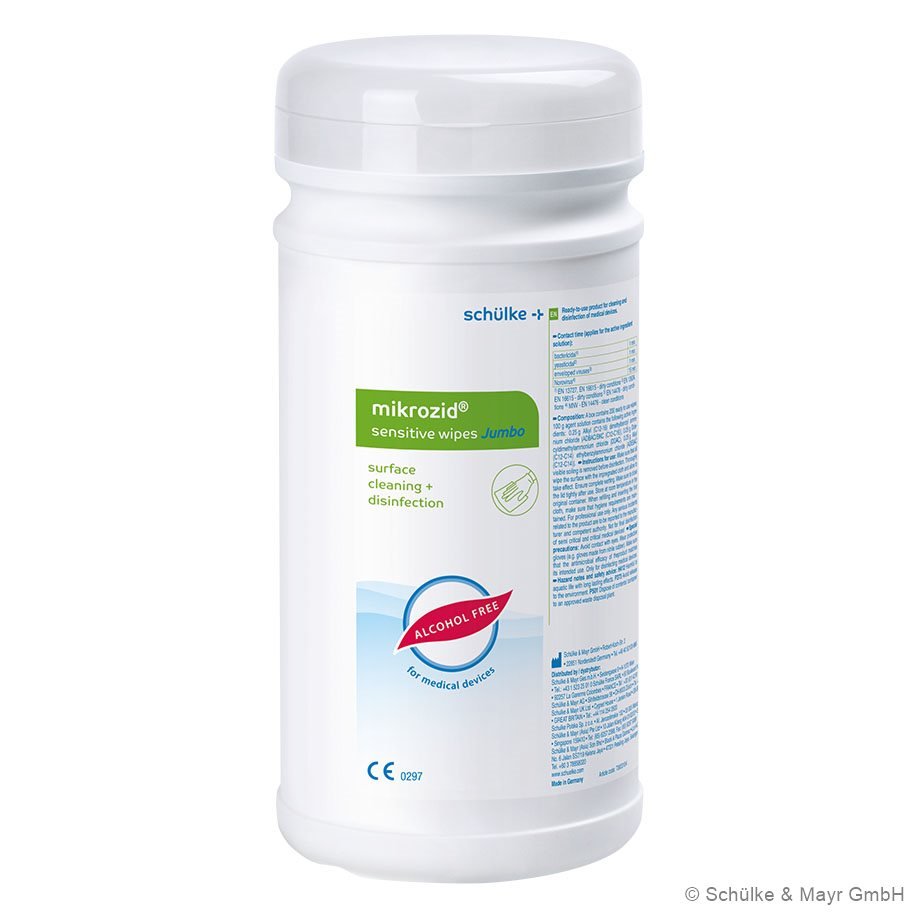Schülke & Mayrmikrozid sensitive wipes Desinfektionstücher | DosenDocMed GmbH