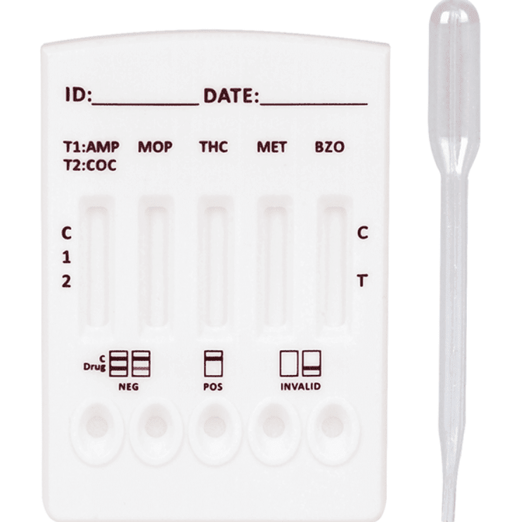 CLEARTESTMulti Drug Drogentest 6-Fach-Kassetten | 5 StückDocMed GmbH