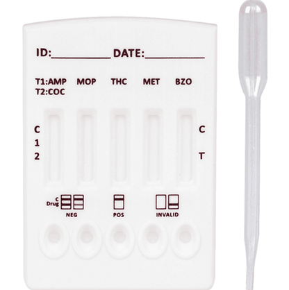 CLEARTESTMulti Drug Drogentest 6-Fach-Kassetten | 5 StückDocMed GmbH