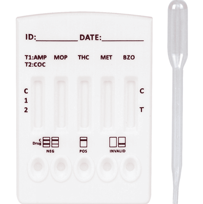 CLEARTESTMulti Drug Drogentest 6-Fach-Kassetten - Praxispackung Multi-Drug (mit MET)DocMed GmbH