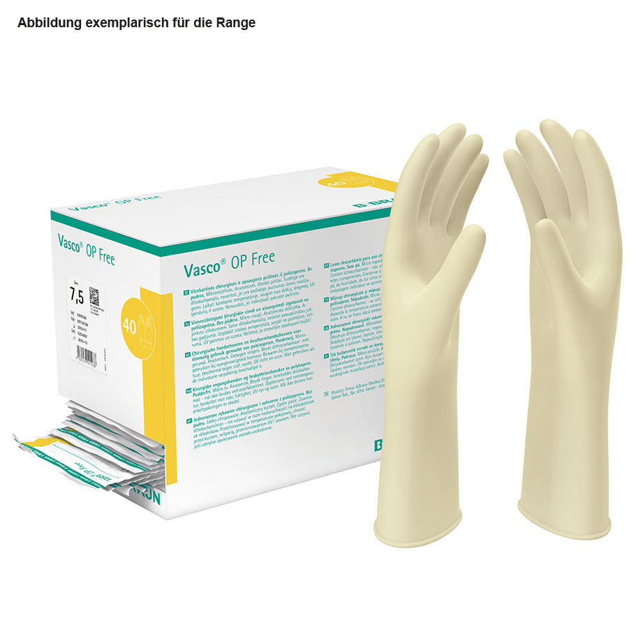Vasco OP free OP-Handschuhe PF, Latexfrei, steril