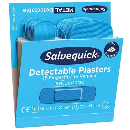 SalvequickPflasterstrips Blue Detectable RefillDocMed GmbH