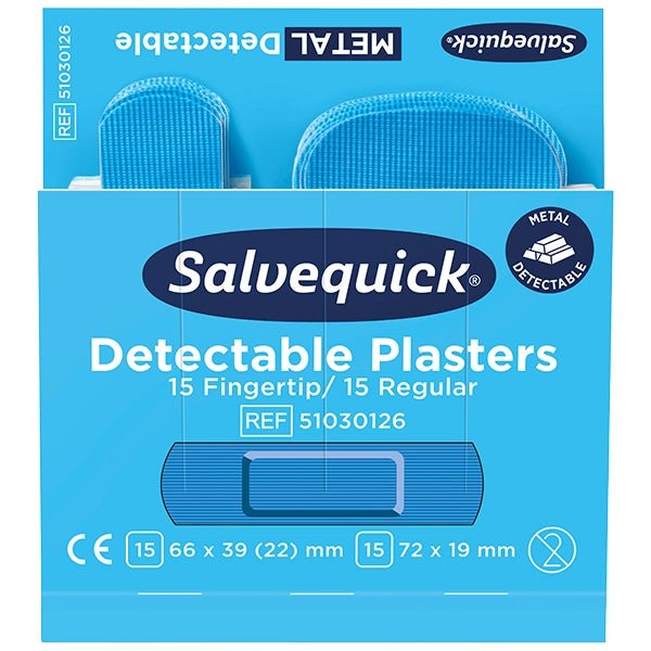 SalvequickPflasterstrips Blue Detectable RefillDocMed GmbH