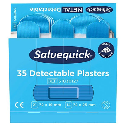 SalvequickPflasterstrips Blue Detectable RefillDocMed GmbH