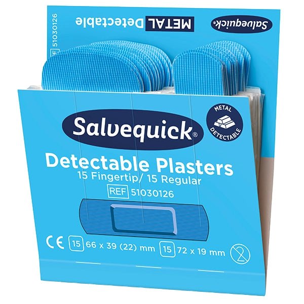 SalvequickPflasterstrips Blue Detectable RefillDocMed GmbH