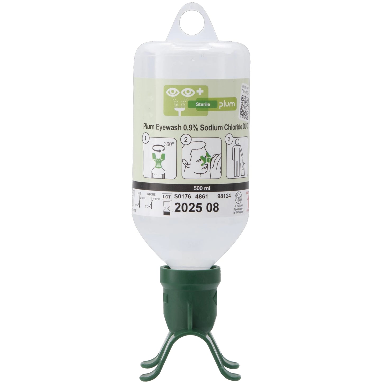PlumPlum Augenspülflasche DUO, 0,9 % NaCl, sterilDocMed GmbH