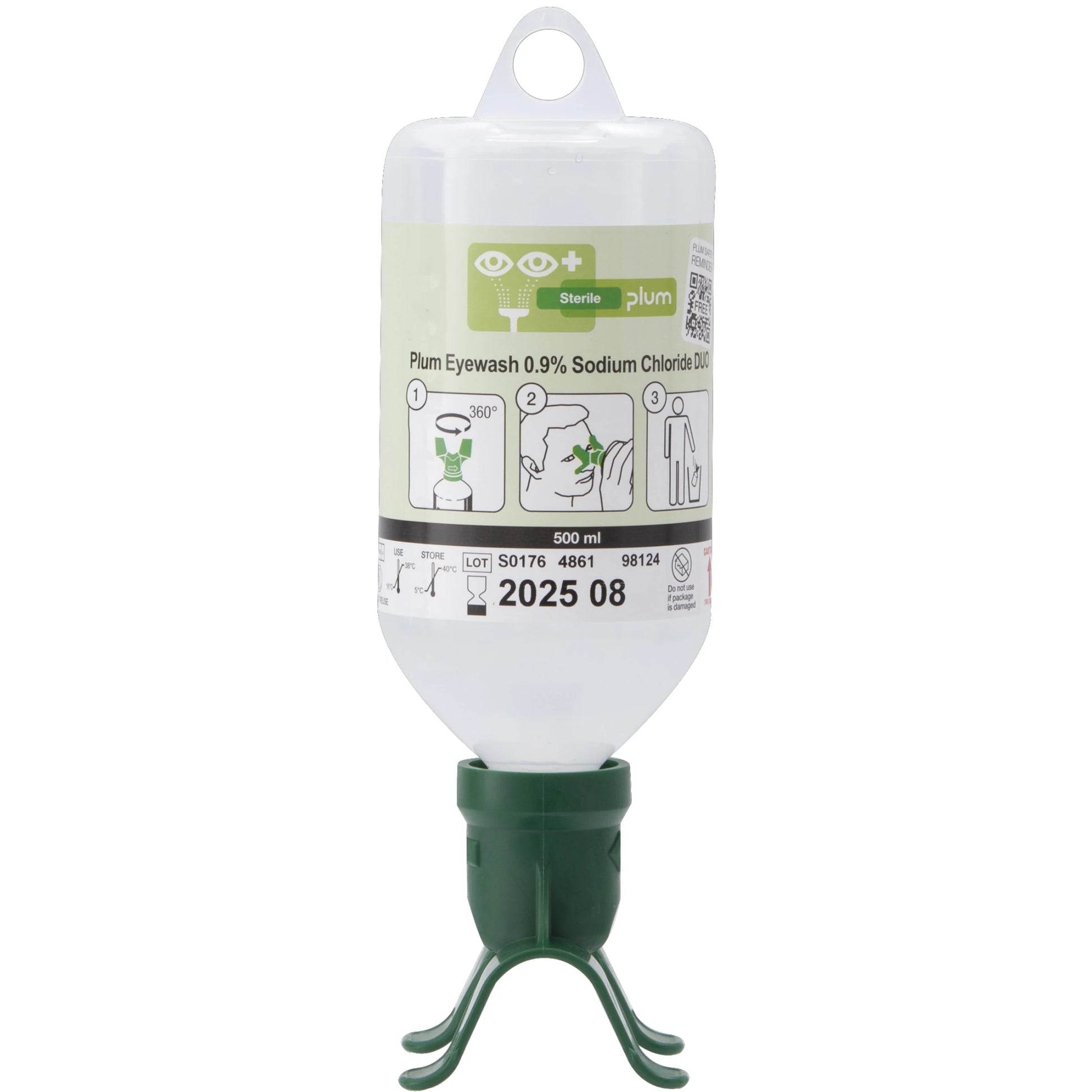 PlumPlum Augenspülflasche DUO, 0,9 % NaCl, sterilDocMed GmbH