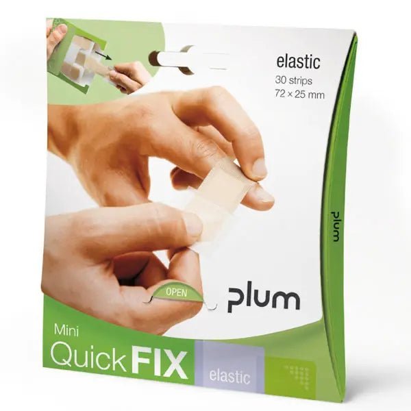 PlumPlum QuickFix Mini Pflasterbox mit 30 elastischen PflasternDocMed GmbH
