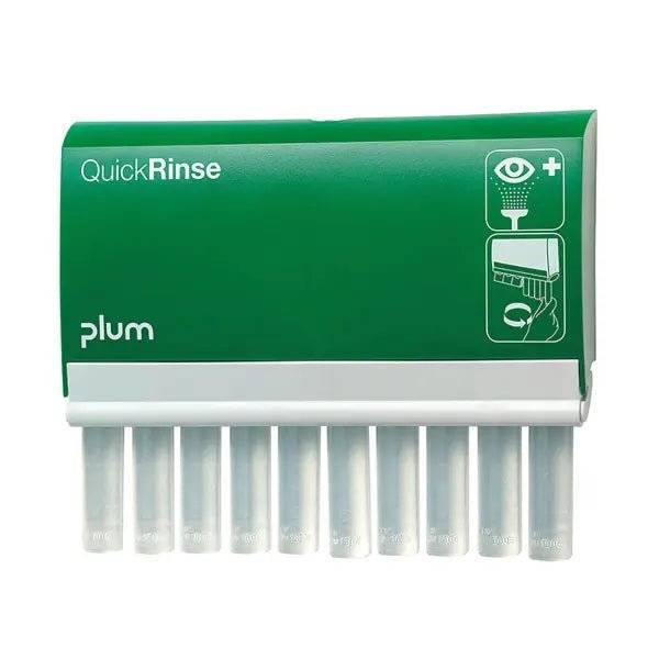 PlumPlum QuickRinse Augenspülspender mit NaCl-AmpullenDocMed GmbH