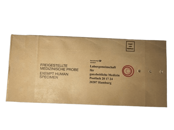 DocMed GmbHPostversandtasche LgM mit Druck (Porto zahlt Empfänger)DocMed GmbH