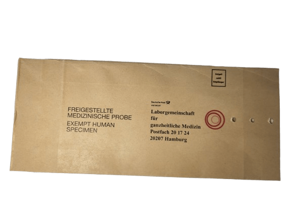 DocMed GmbHPostversandtasche LgM mit Druck (Porto zahlt Empfänger)DocMed GmbH
