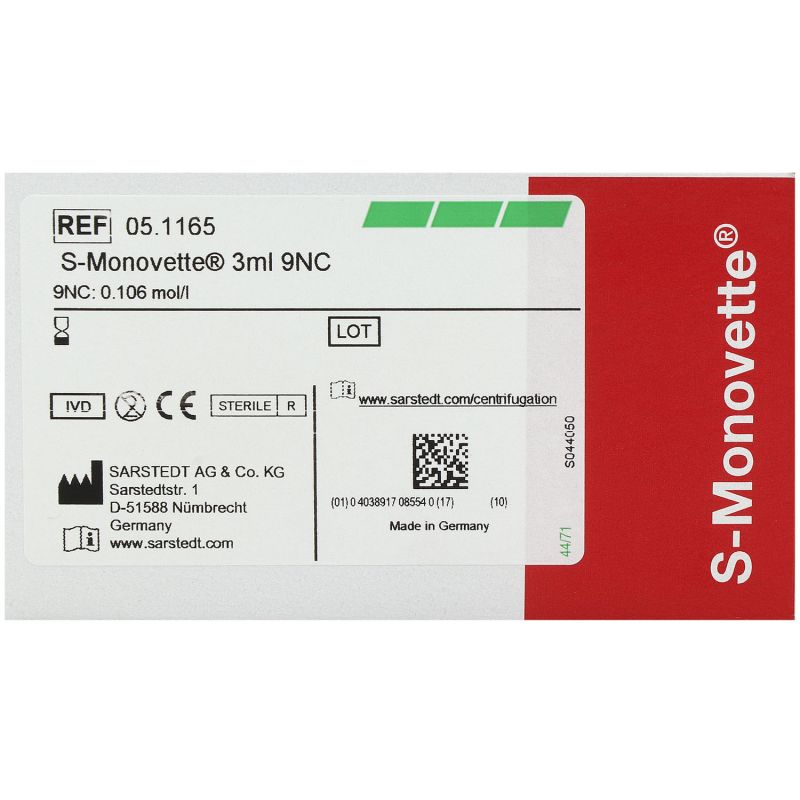S-Monovette Coagulation