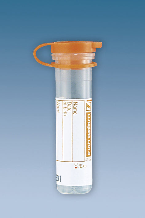 Mikro-Probengefäße 1,3ml mit Eindrückstopfen