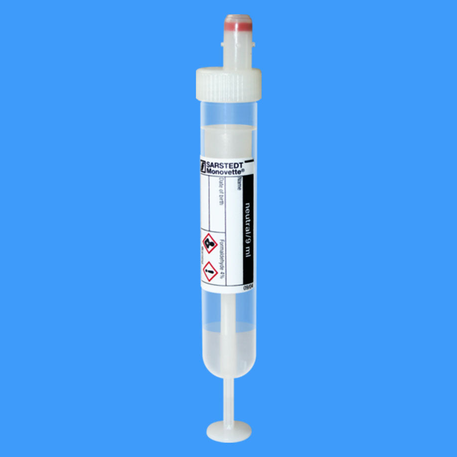 S-Monovetten 9 oder 25 ml, für Formalin System, ohne Präparierung