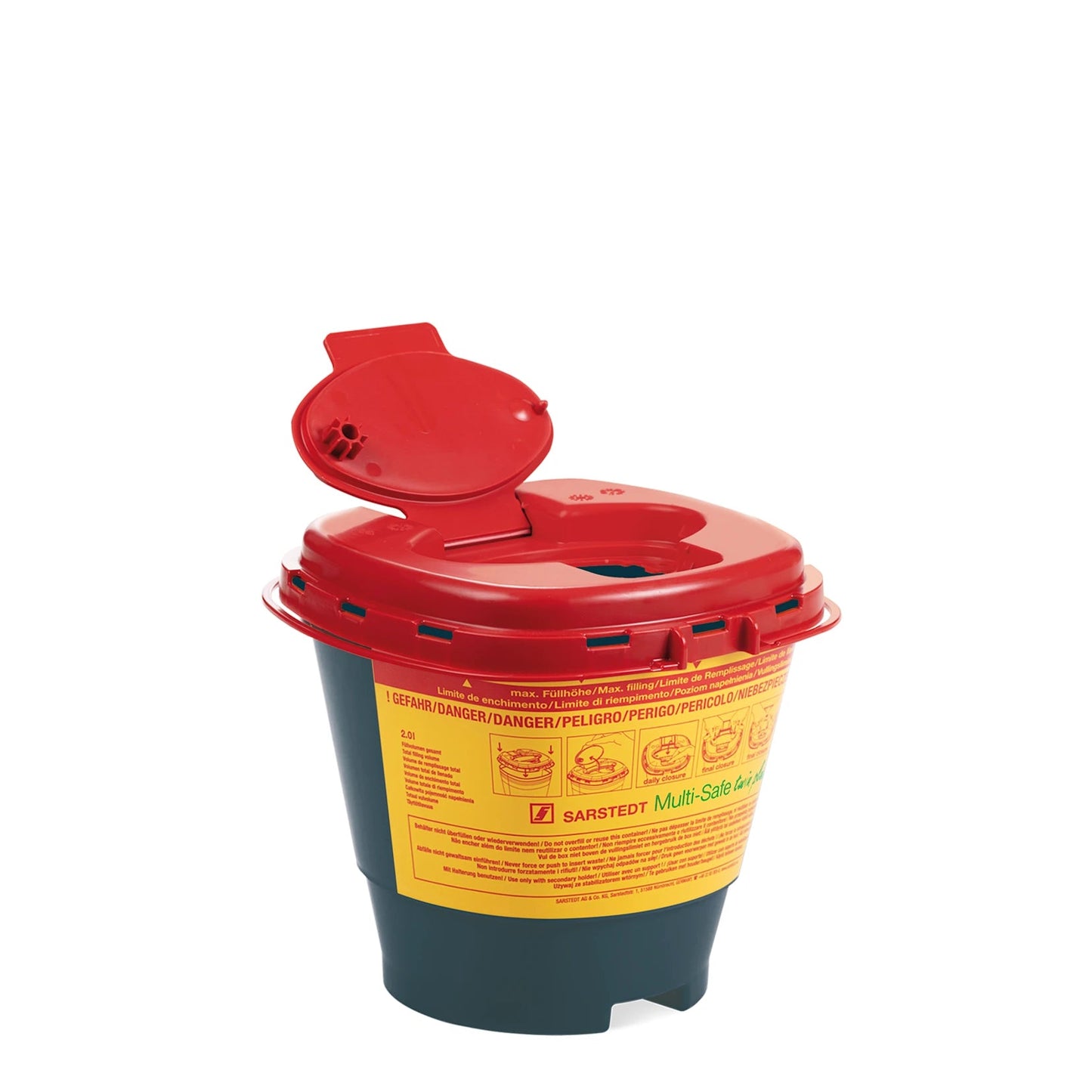 SARSTEDT AG & Co.KGSarstedt Multi-Safe twin plus 2000 REC Kanülenentsorgungsbox 2LDocMed GmbH