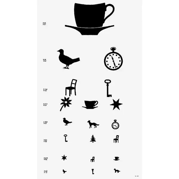 Eye test charts