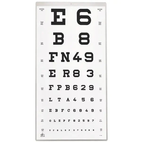 Eye test charts