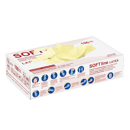 MegroSOFT line U.-Handschuhe, Latex, unsteril, puderfreiDocMed GmbH