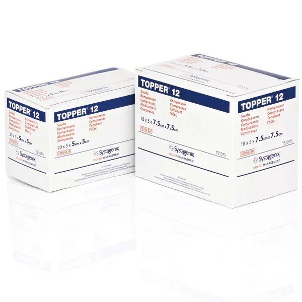 Solventum Germany GmbHTopper 12 Mehrzweckkompressen unsteril 6-lagigDocMed GmbH
