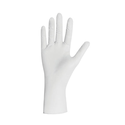 Format White Nitrile Examination Gloves, non-sterile, powder-free