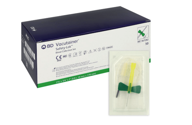 BD, Becton Dickinson GmbHVacutainer Safety-Lok Blutentnahmeset - 21G, 0,8x 19cmDocMed GmbH