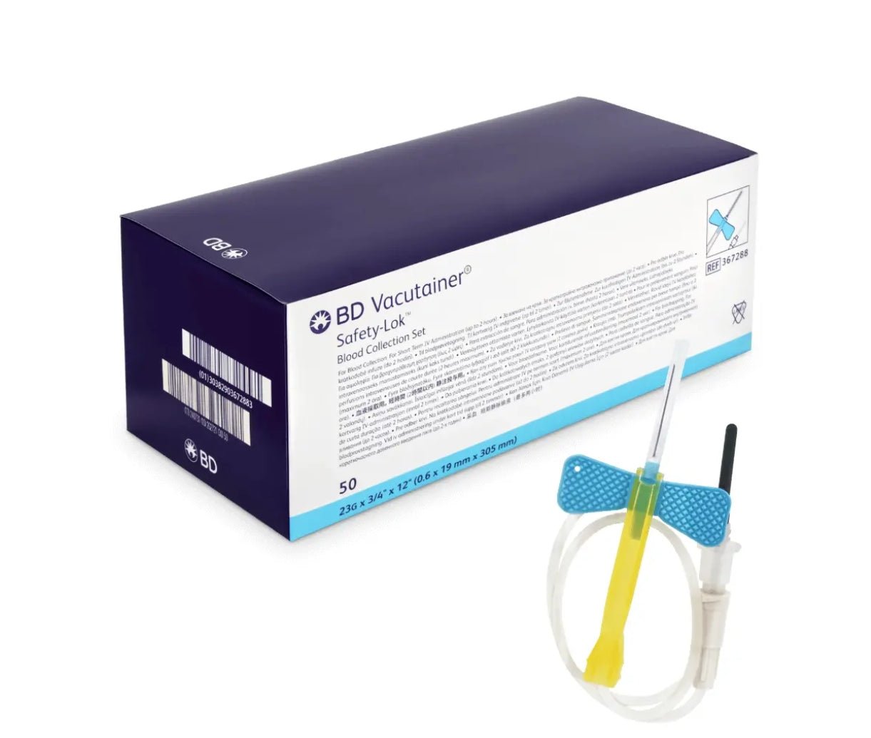 BD Becton DickinsonVacutainer Safety - Lok Blutentnahmeset mit Luer AdapterDocMed GmbH