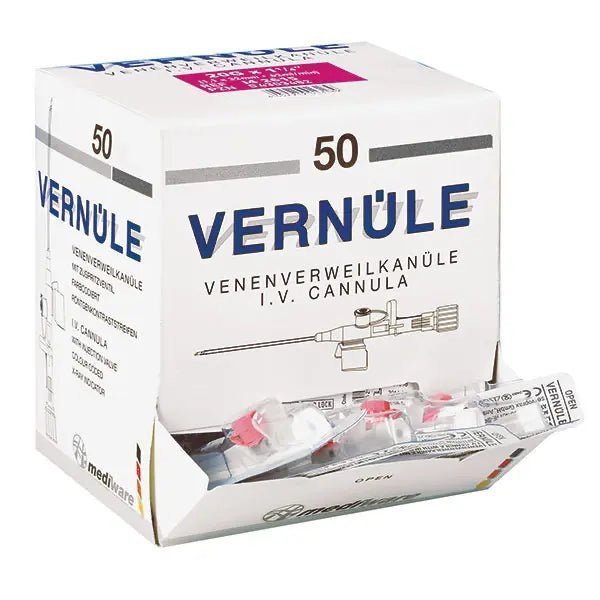 MediwareVENRÜLE Venenverweilkanüle mit ZuspritzventilDocMed GmbH