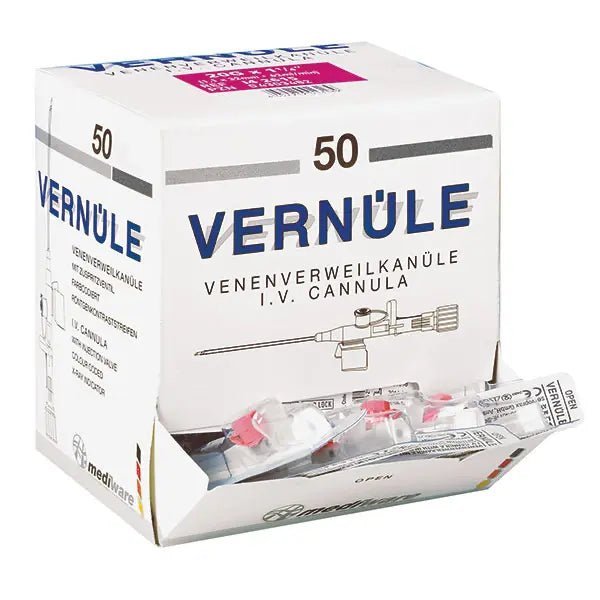 MediwareVENRÜLE Venenverweilkanüle mit ZuspritzventilDocMed GmbH