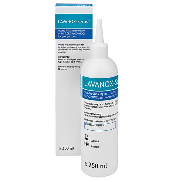 LAVANOX - Serag®Wundspüllösung und WundsprayDocMed GmbH